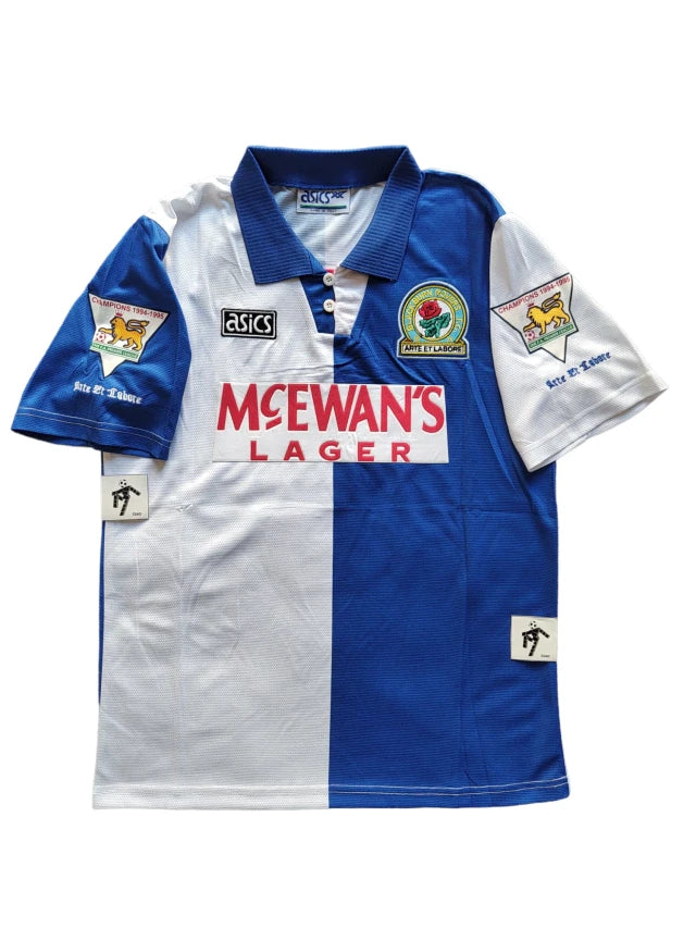 Blackburn Rovers Home Kit 94-95
